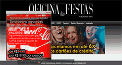 Desktop Screenshot of oficinadasfestas.com